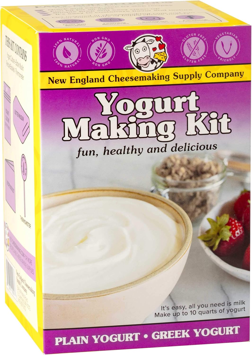 Kit para hacer yogur.