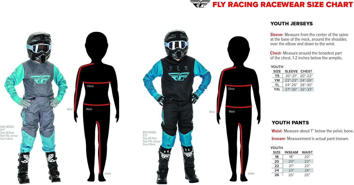 Fly Racing Camiseta juvenil F-16 2022 (azulgrisnegro, juvenil M)