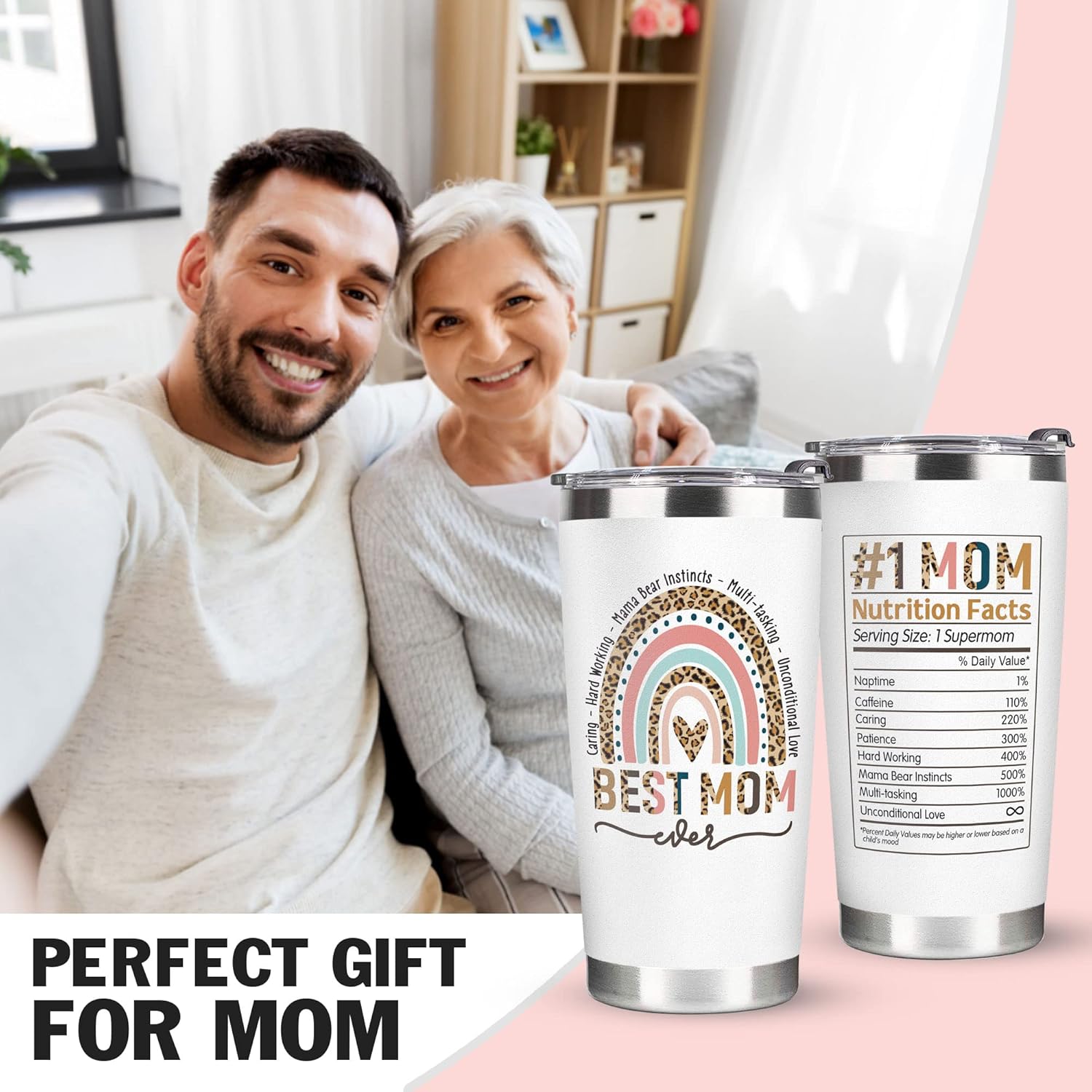 Regalos para el día de la madre para mamá de parte de hija, hijo, regalos para mamá de hijas, hijos, grandes regalos para madre, regalos de