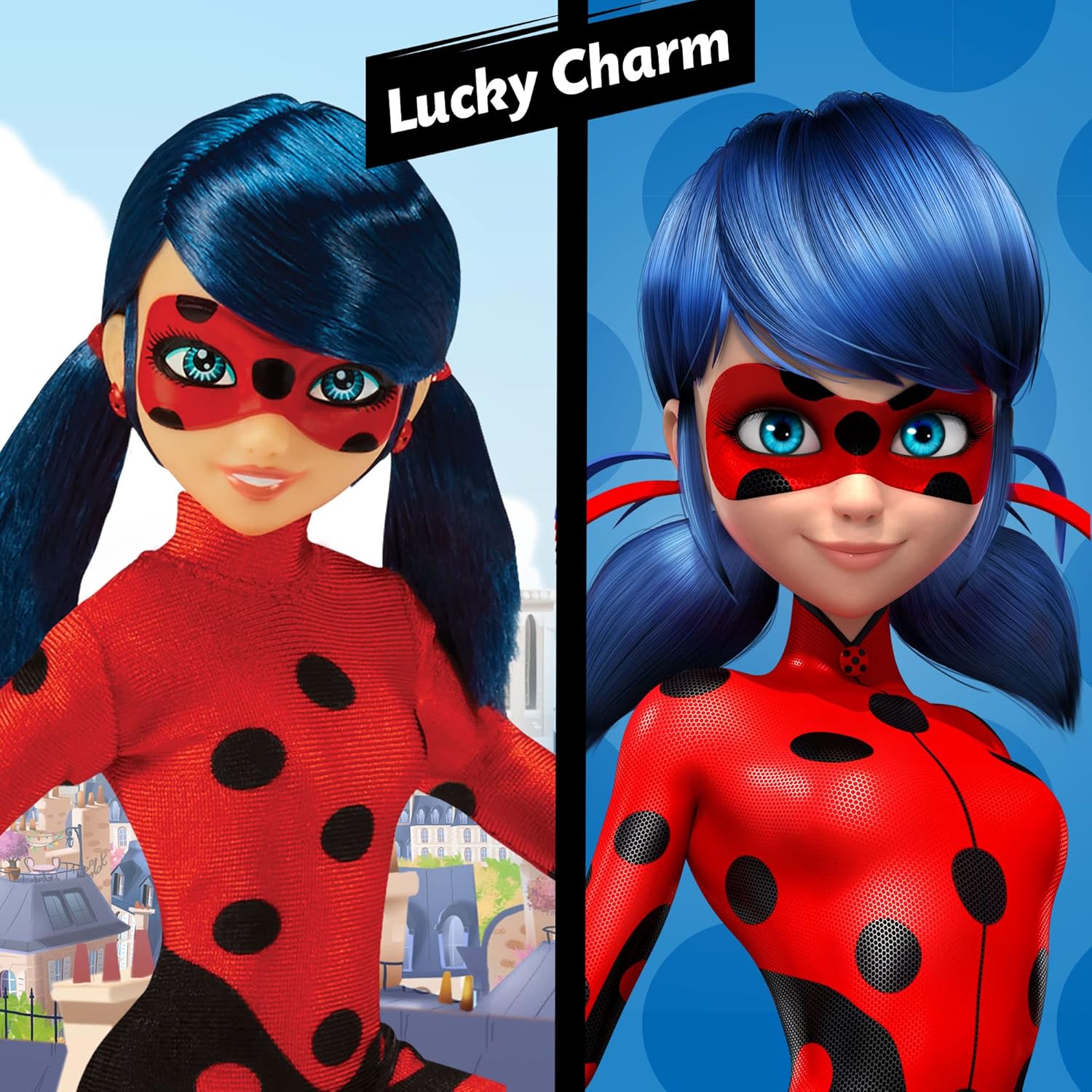 Bandai Miraculous Doll 26 cm Ladybug Lucky Charm