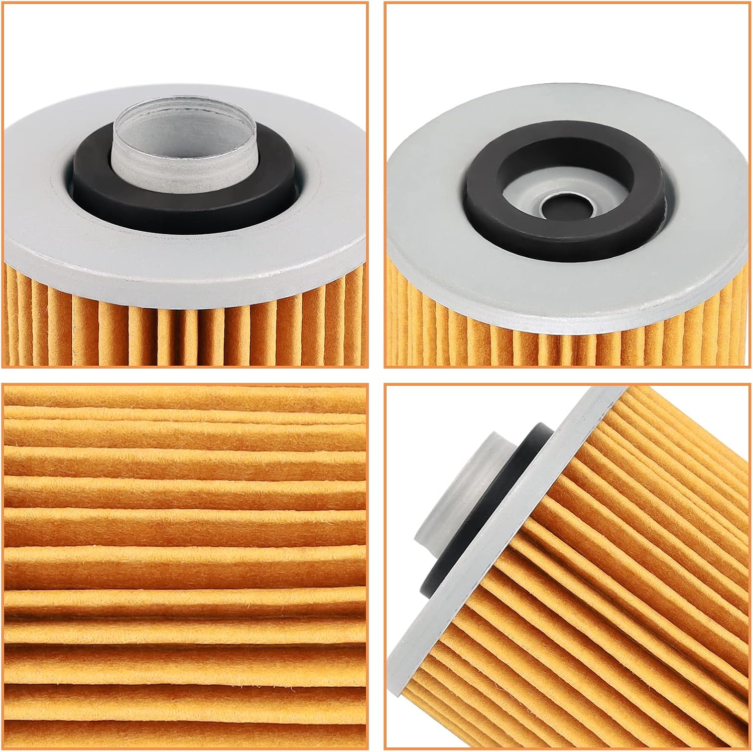Cyleto 145 Filtro de aceite YAMAHA XVS650 V-Star Classic 650 XV250 V-Star 250 Virago 250 XVS1100 V-STAR Classic 1100 (paquete de 2)