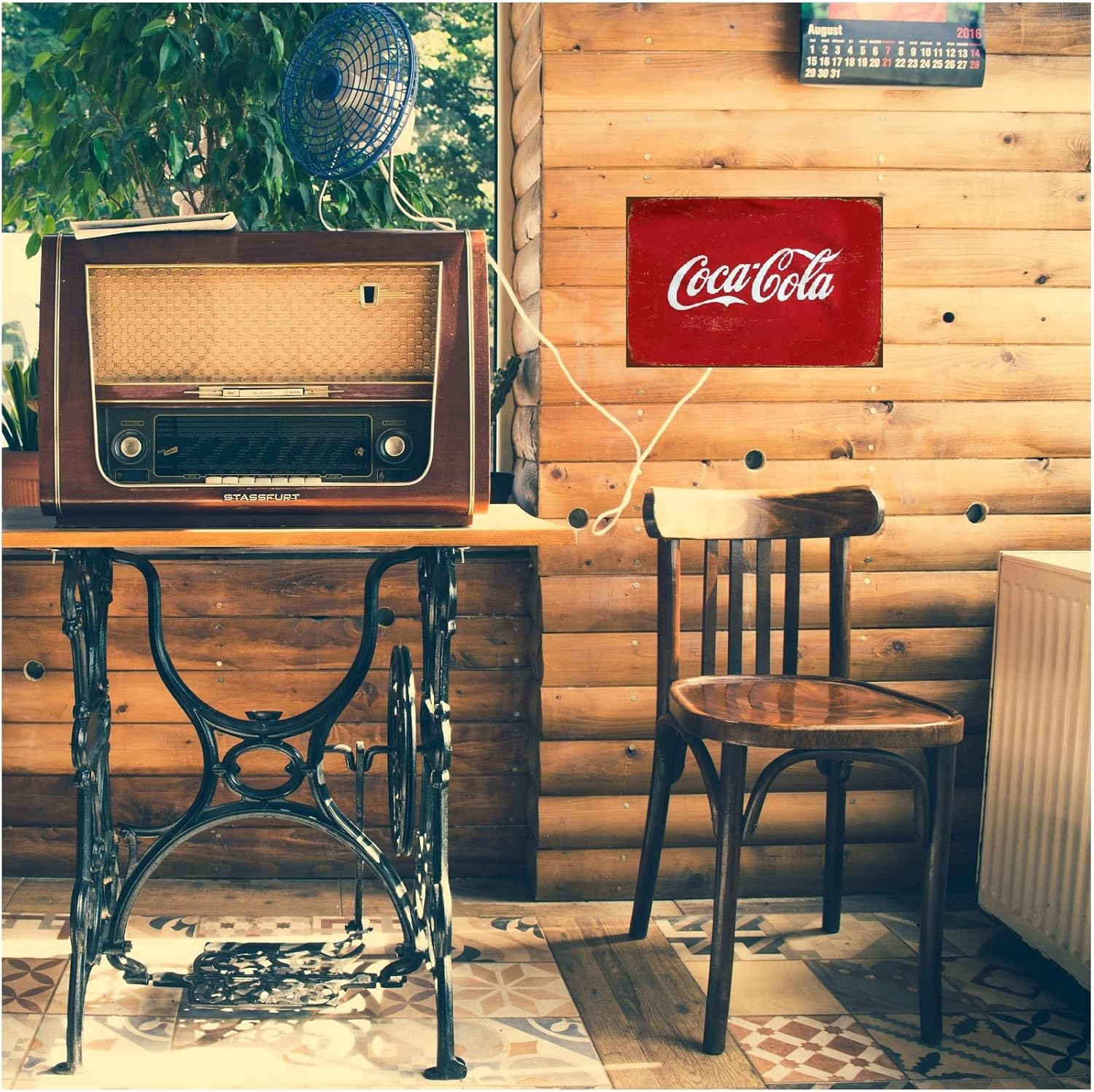 Cartel de metal retro de estaño, decoración de pared vintage, coca cola roja para pub, restaurantes, cafetería, club, placa de pared de cueva de