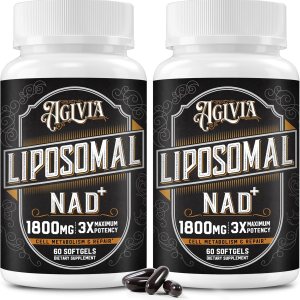 Suplemento liposomal NAD de 1800 MG, suplemento NAD+ similar a la ribósido de nicotinamida, suplemento NAD Plus 98% puro para refuerzo de energía y Suplemento liposomal NAD de 1800 MG, suplemento NAD+ similar a la ribósido de nicotinamida, suplemento NAD Plus 98% puro para refuerzo de energía y
