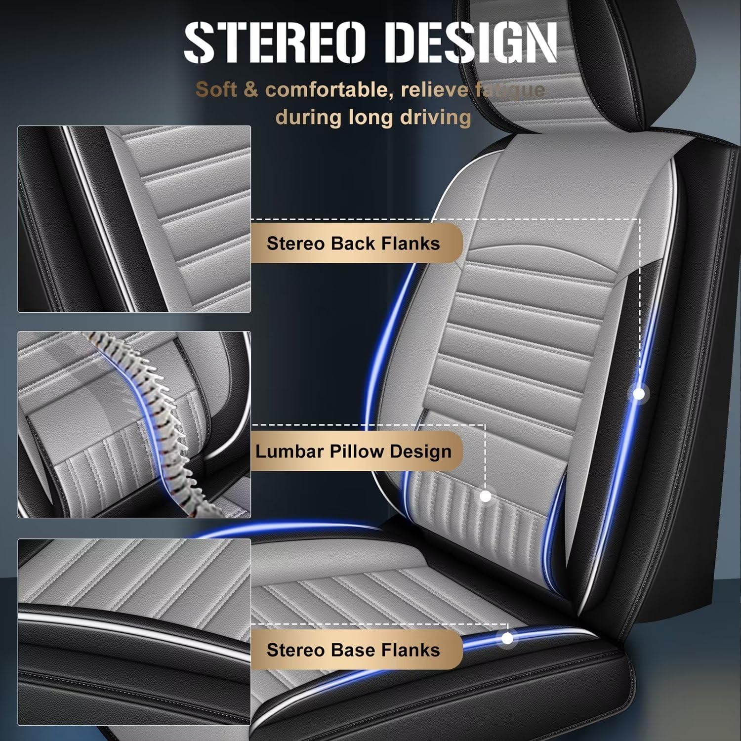 Fundas de asiento de automóvil para Hyundai Santa Fe 2007-2024, juego completo de 5 asientos, impermeable, de piel sintética, protector de cojín