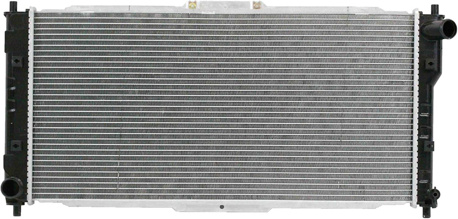 Pacific Best Inc. CompatibleReemplazo para 2408 00-02 Mazda 626 6Cy 2.5L – Depósito de plástico Núcleo de aluminio