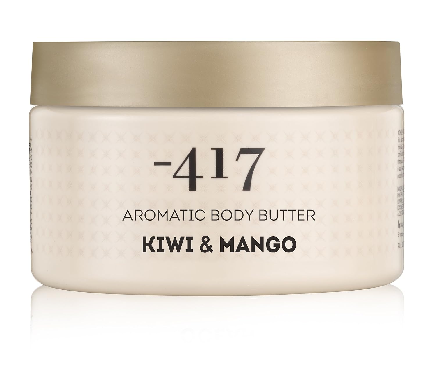 -417 Dead Sea Cosmetics Mantequilla corporal de nutrición profunda de kiwi y mango para piel seca, nutre y protege de la radiación UV, humectante