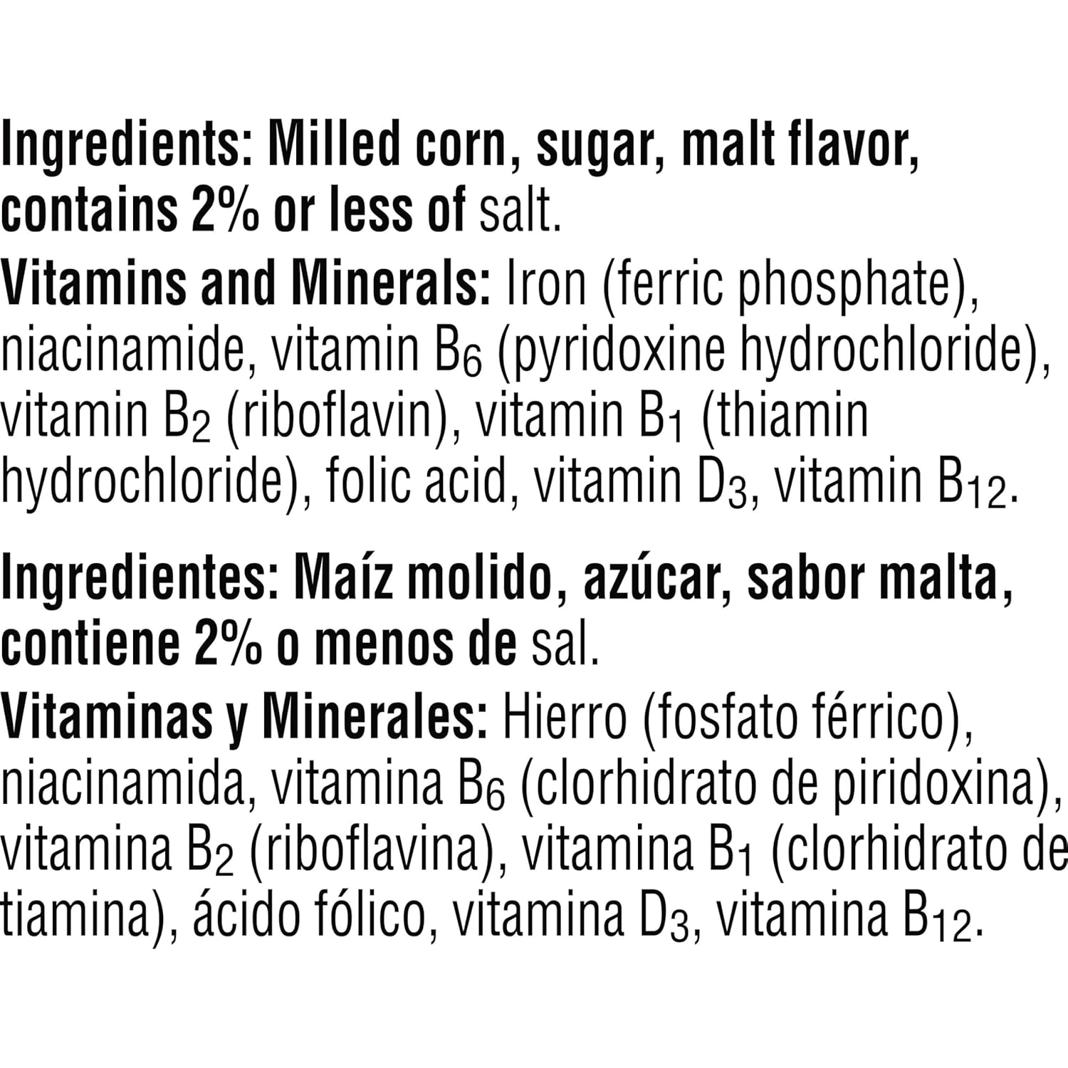 Kellogg’s Corn Flakes – Cereal para el desayuno, 8 vitaminas y minerales, aperitivos saludables, original, caja de 9.6 onzas (1 caja)