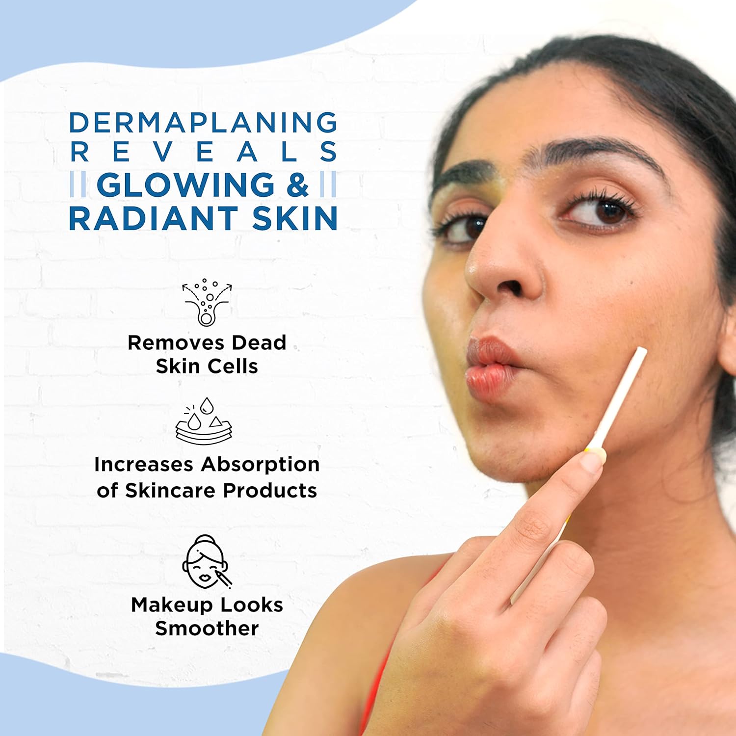 FURR Dermaplane – Maquinilla de afeitar para mujer  Maquinilla de afeitar para cejas  Maquinilla de afeitar facial para mujer  Herramienta de