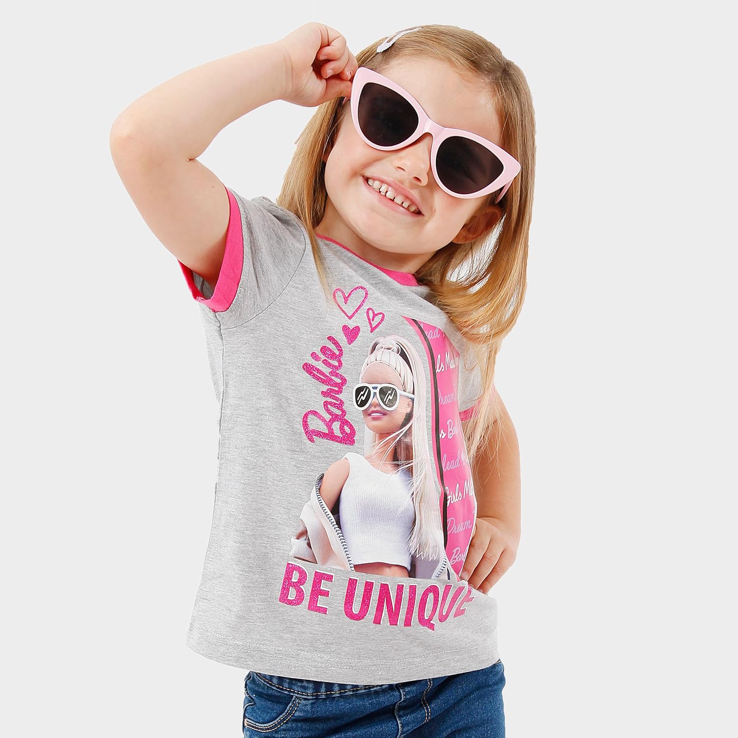 Camisetas Barbie para niñas  Producto oficial  Camiseta inspiradora para niña