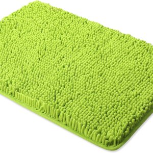 Yeaban Alfombras de baño de felpilla gruesa, absorbentes y lavables, antideslizantes, de felpa y suaves, para baño, cocina, ducha y fregadero, 17 x Yeaban Alfombras de baño de felpilla gruesa, absorbentes y lavables, antideslizantes, de felpa y suaves, para baño, cocina, ducha y fregadero, 17 x