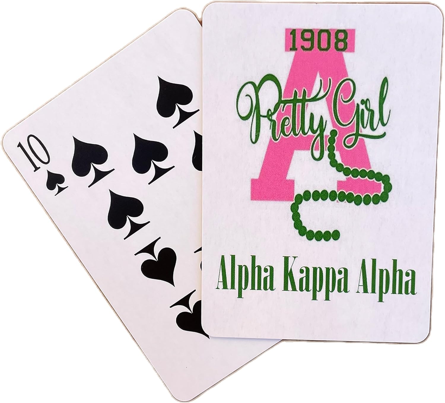 Baraja de cartas de hermandad  AKA, Delta, Zeta, SGRho y más  Actividades, regalos, baratijas, juegos de fiesta, decoraciones (AKA)