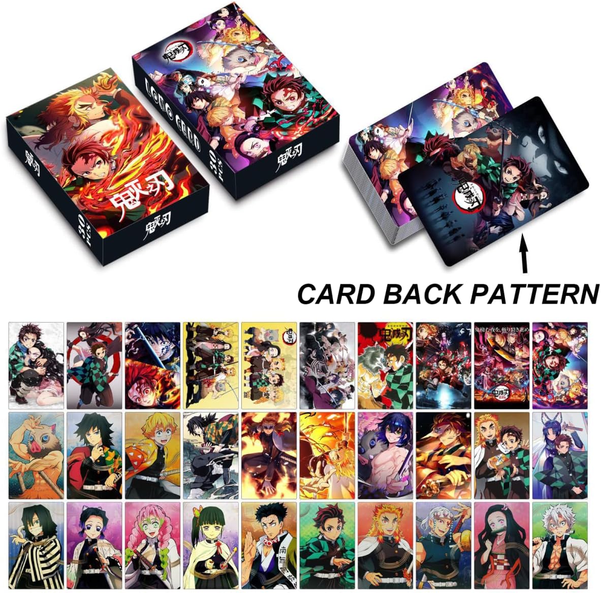 Duxpioh Juego de regalo de mercancía de anime, incluye felpa, póster colgante, mini espada, soporte acrílico, cordón, llavero, tarjetas Lomo,
