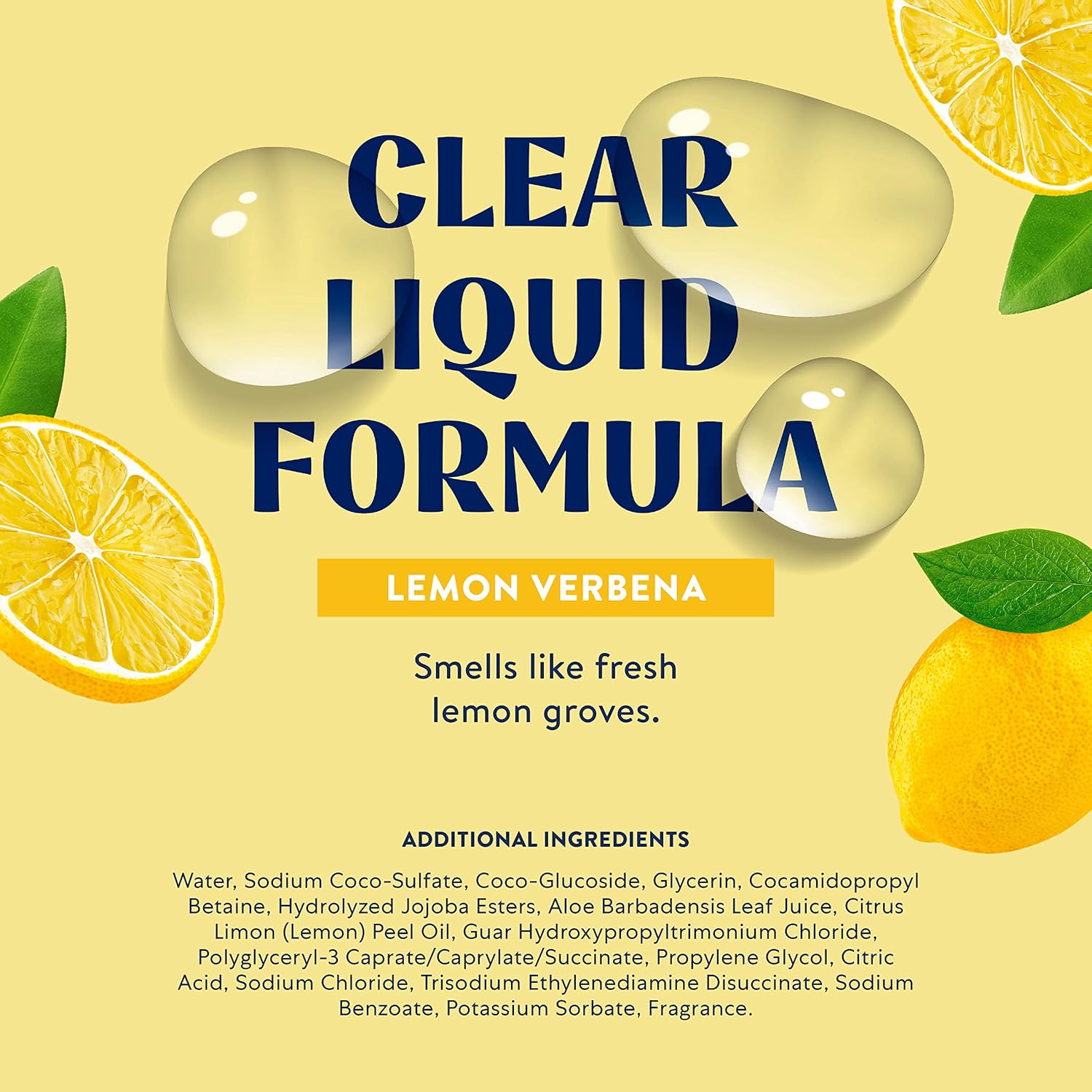 Cleancult – Recambios de jabón líquido para manos – Verbena de limón – Hecho con mezcla de aloe vera y aceites esenciales – Nutre e hidrata la piel