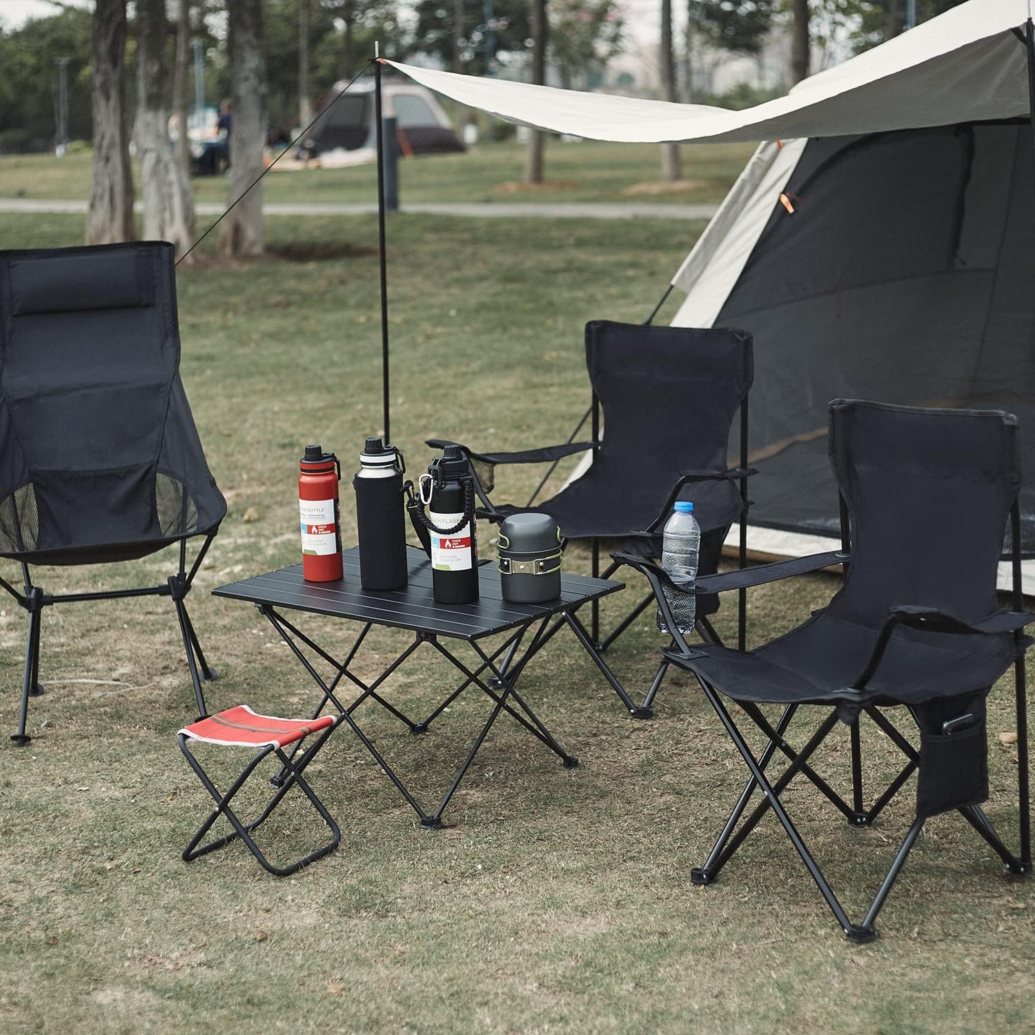 Damei century Sillas de camping portátiles, disfruta del aire libre con una silla plegable versátil, silla deportiva, silla para exteriores y silla