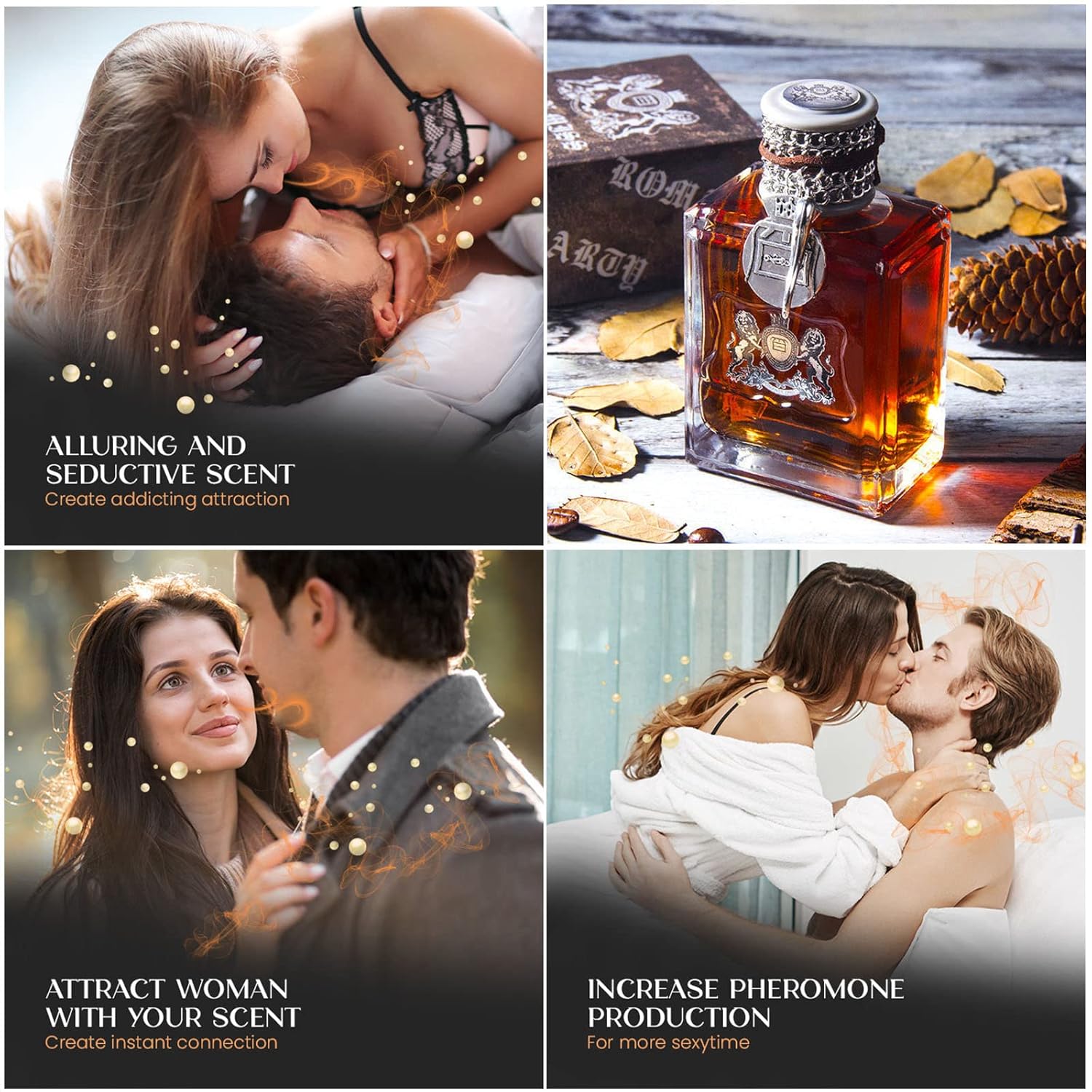 Alpha-Men – Perfume de feromonas de 3.4 fl oz, perfume de feromonas Alpha Men, colonia de feromonas para hombres, atrae a las mujeres (1 unidad)