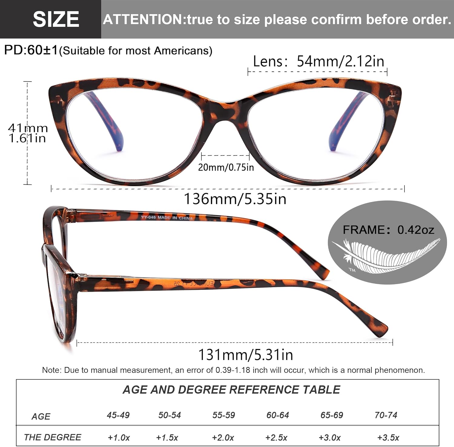 EYEURL Paquete de 4 lentes de lectura de ojo de gato para mujer, lentes de lectura con bloqueo de luz azul, ligeras, bisagra de resorte, antifatiga