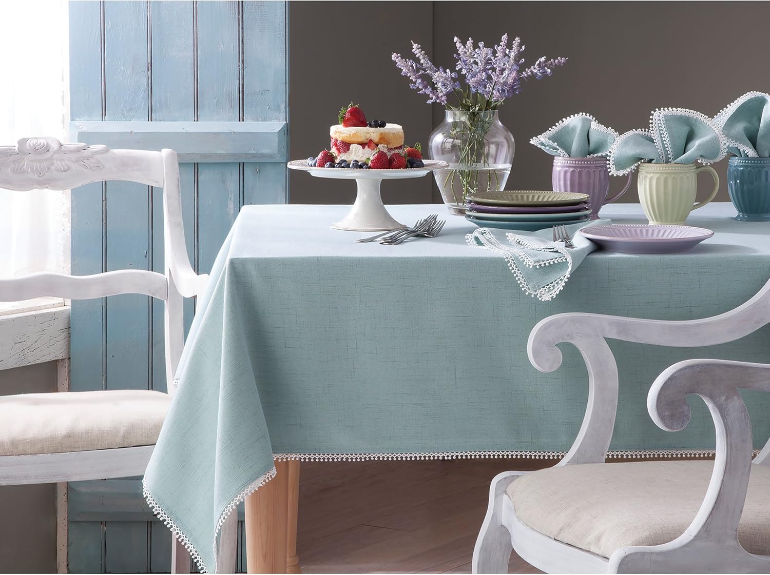 Lenox colección French Perle juego de 4 manteles individuales rígidos