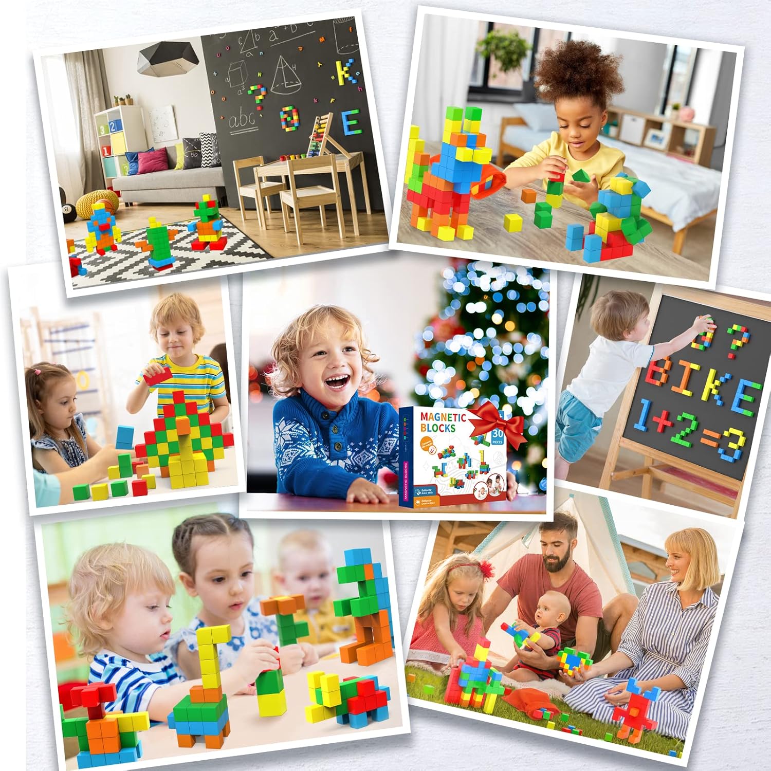 Bloques magnéticos para niños pequeños, artes y manualidades para niños de 8 a 12 años, 6 a 8, regalos ideales para niñas y niños de 6, 7, 8, 9, 10,