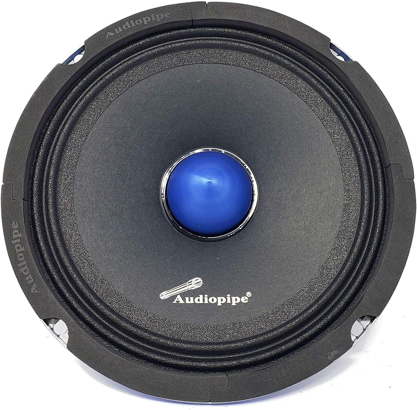 2 pares Audiopipe APMB-628PM 6 “Slim Mid Full Range Altavoz de audio para coche bala 4 ohmios 800 W