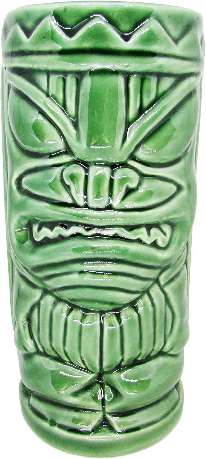 Tiki – Velas de antorcha de FURY BROS.  Un transporte de 70 horas a los trópicos  Analgésico polinesio – Piña, crema de coco y ron  Cera de soja,