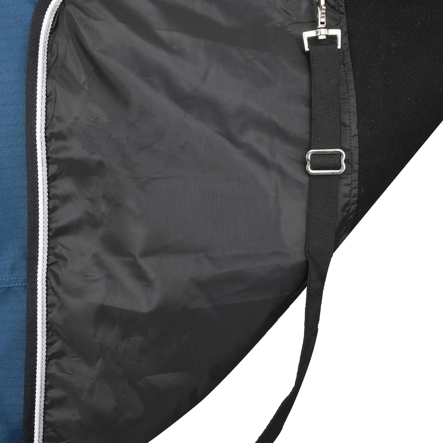HORZE Glasgow – Hoja de caballo impermeable ligera (sin relleno), color azul ópalo, 78 pulgadas