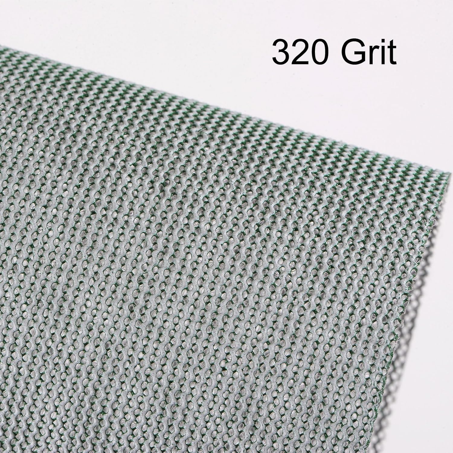 10 hojas de pantalla de lijado de malla de 320 granos de 3 x 4 pulgadas, papel de lija húmedo o seco, almohadillas abrasivas sin polvo para paneles