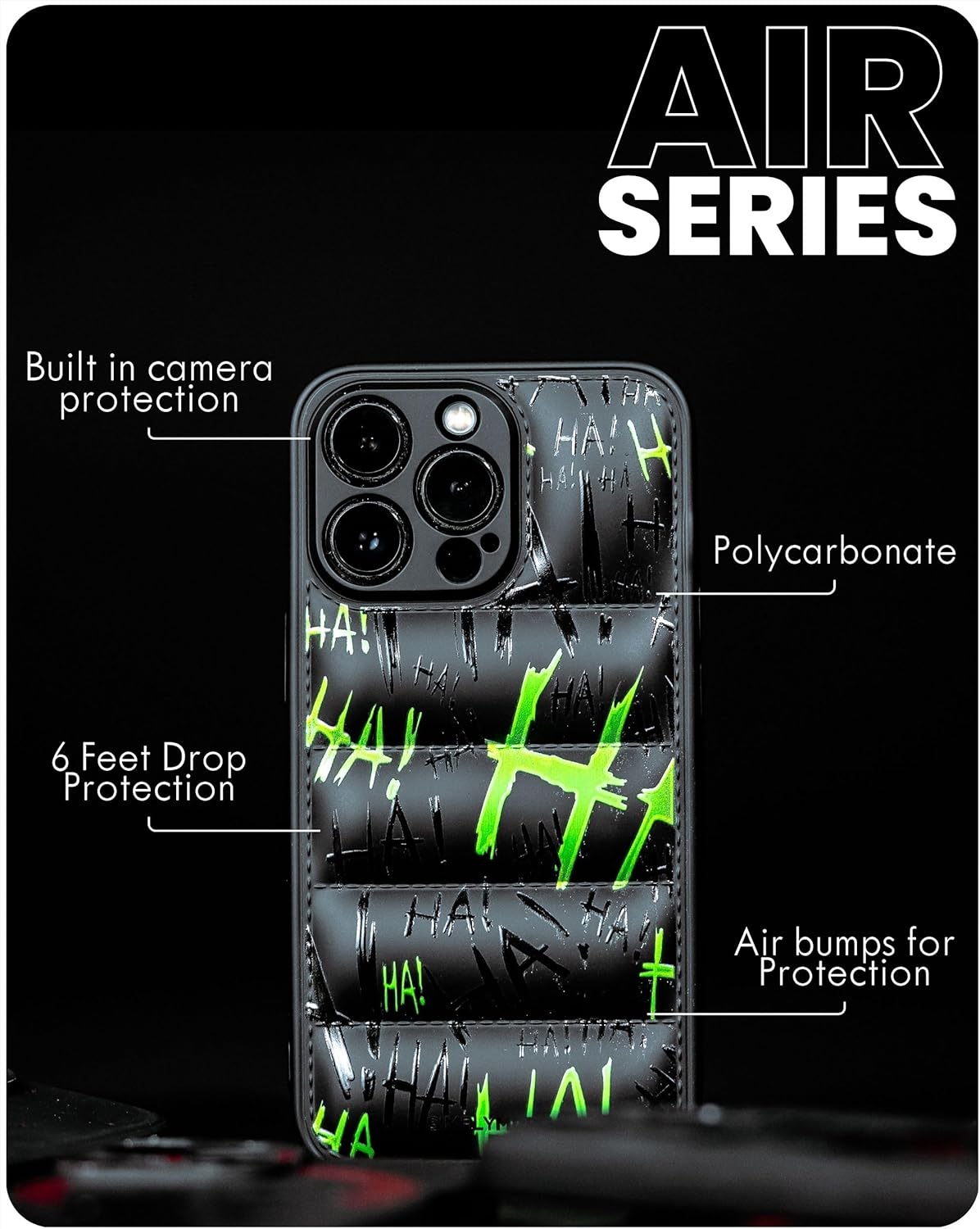SIMPLYMDRN Funda compatible con iPhone 14 Pro Max brillante a prueba de golpes de la serie Air para hombres, fundas de teléfono de 6.7 pulgadas