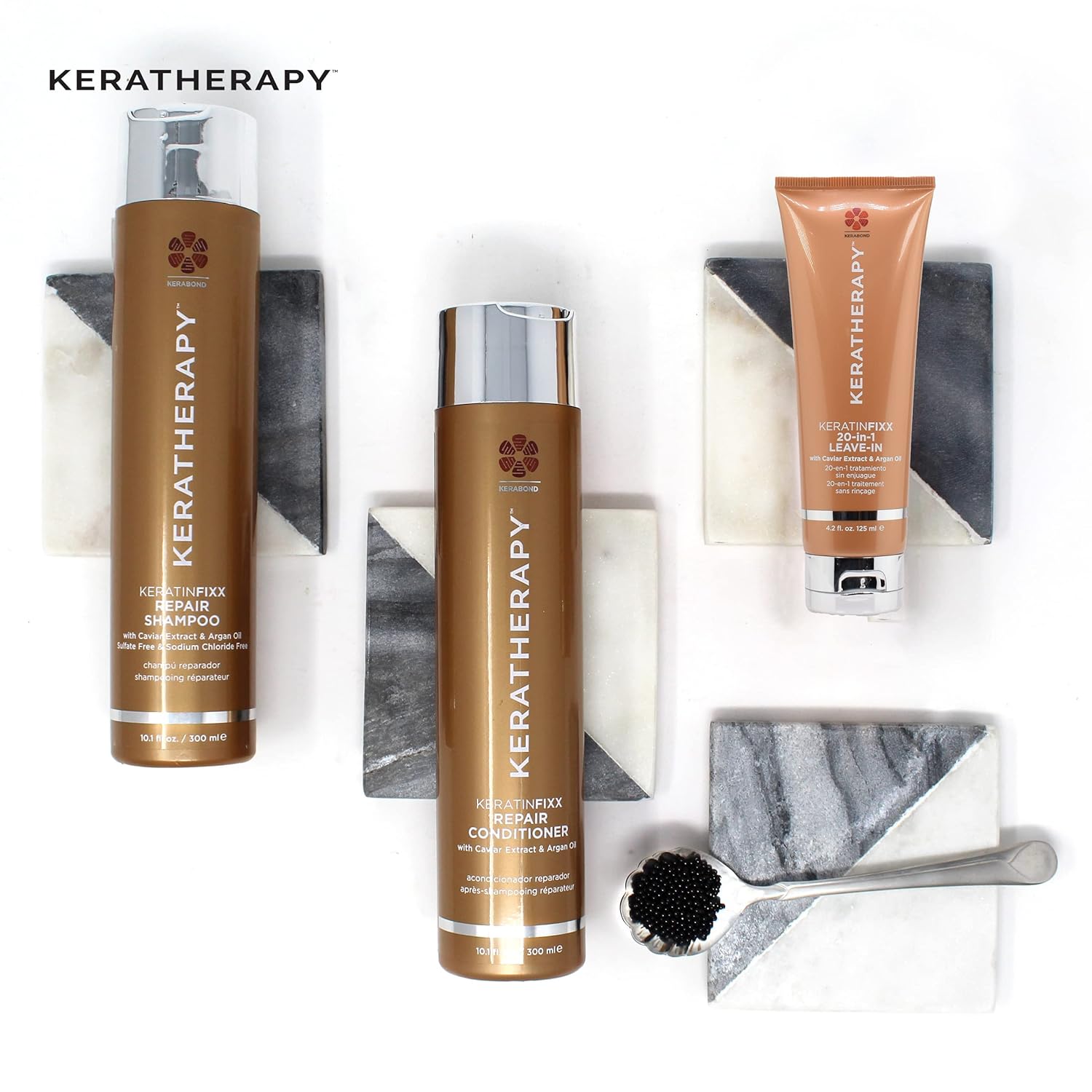 Keratherapy Keratinfixx – Champú y acondicionador de reparación (10,1 oz)