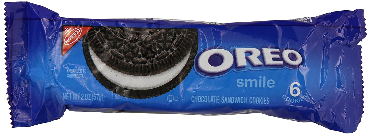 Galletas rellenas Oreo.
