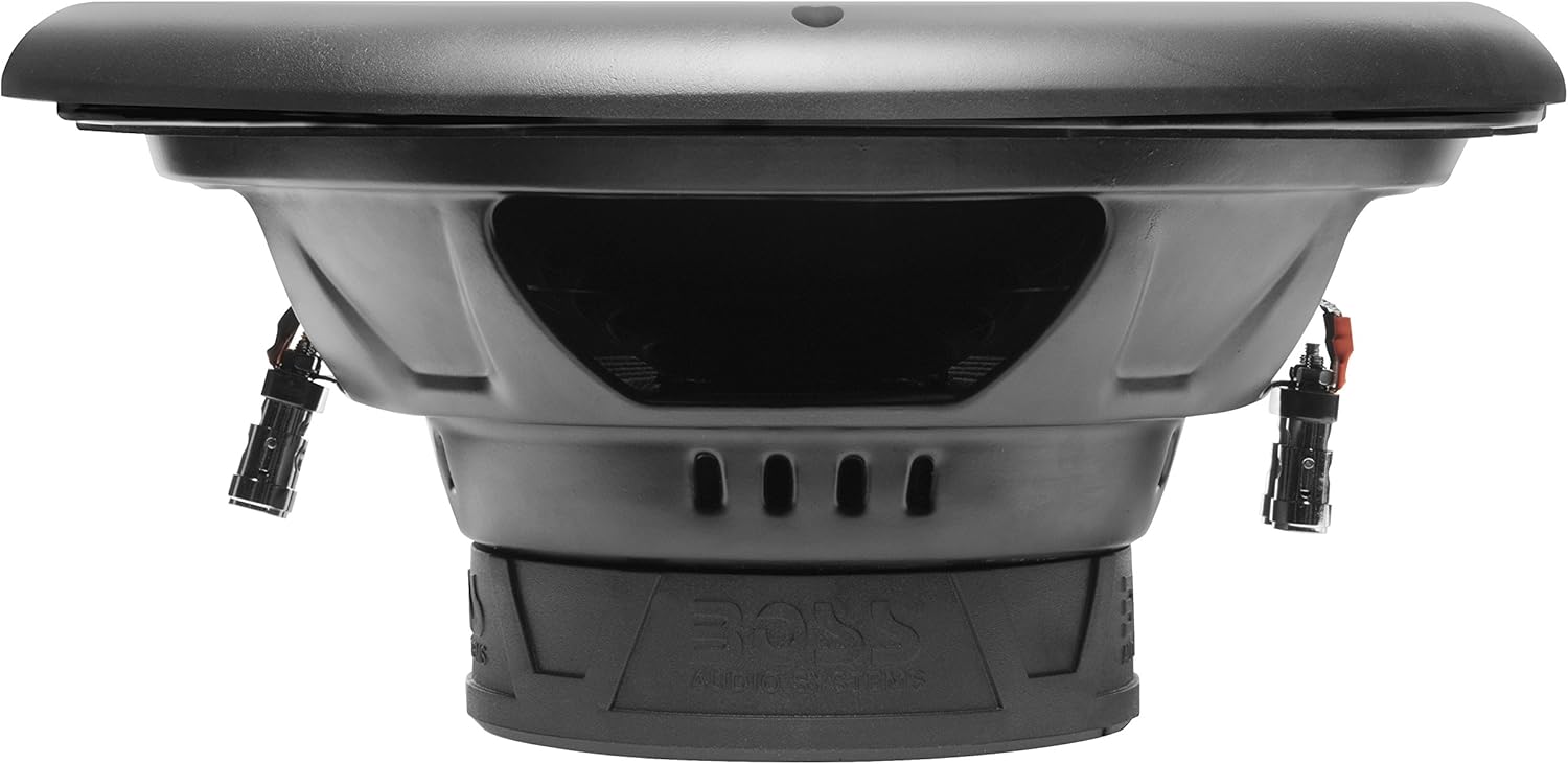BOSS Audio Systems Elite BDVC12 – Subwoofer para automóvil de 12 pulgadas, 1800 vatios de potencia máxima, bobina de voz dual de 4 ohmios