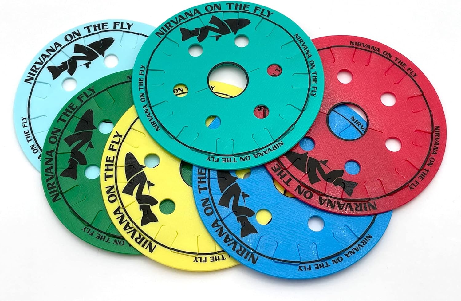 Nirvana Tenkara Line Holder Cards (6 unidades)