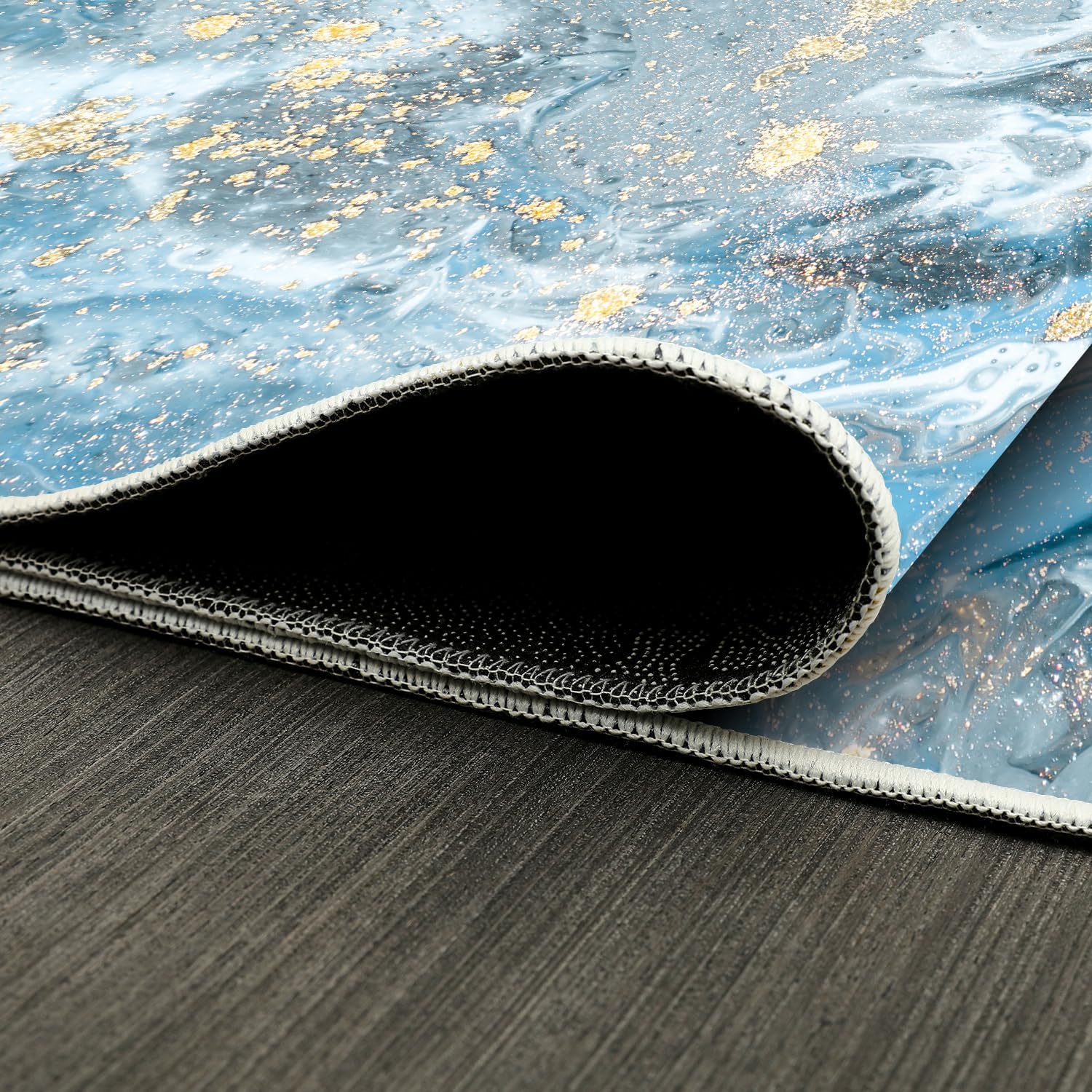 Alfombra de pasillo para pasillo de 31.5 x 70.9 in con respaldo de PVC antideslizante para cocina, entrada, sala de estar