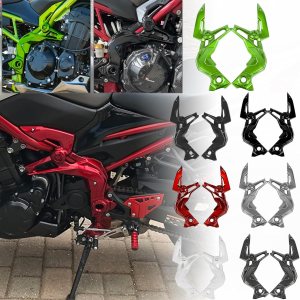 Cubierta lateral de marco de motocicleta para Z-900 ABS panel lateral protector de carenado Kit compatible con accesorios K-awasaki Z900 Z 900 2020 Cubierta lateral de marco de motocicleta para Z-900 ABS panel lateral protector de carenado Kit compatible con accesorios K-awasaki Z900 Z 900 2020