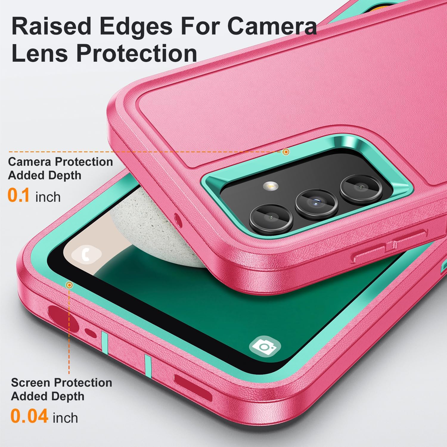 Funda para Samsung Galaxy A13 5G, Samsung A13 5G con soporte integrado, a prueba de golpes, polvo y caídas, grado militar, funda protectora de grado