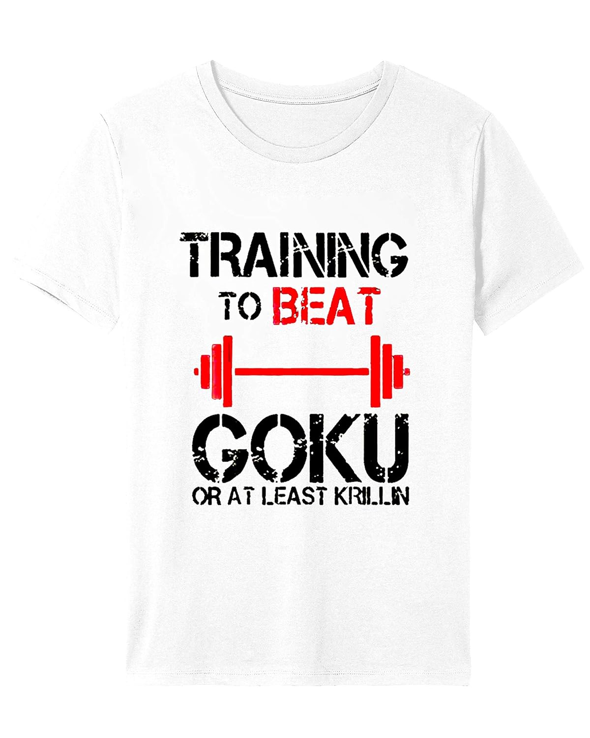 Super Saiyan Goku Training Gym T Shirt, Traning to Beat Goku