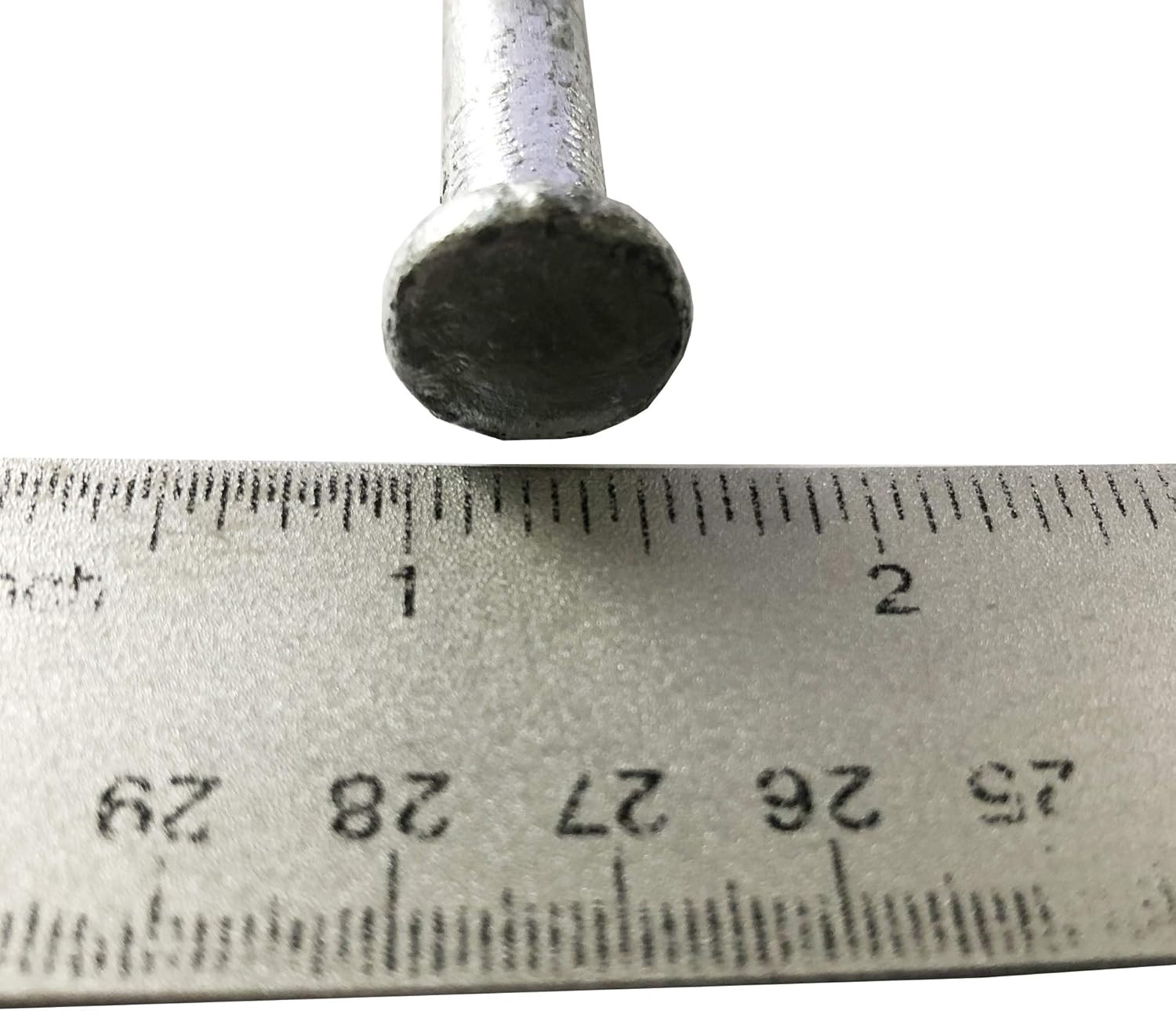 (10) 80d – Clavos galvanizados con punta