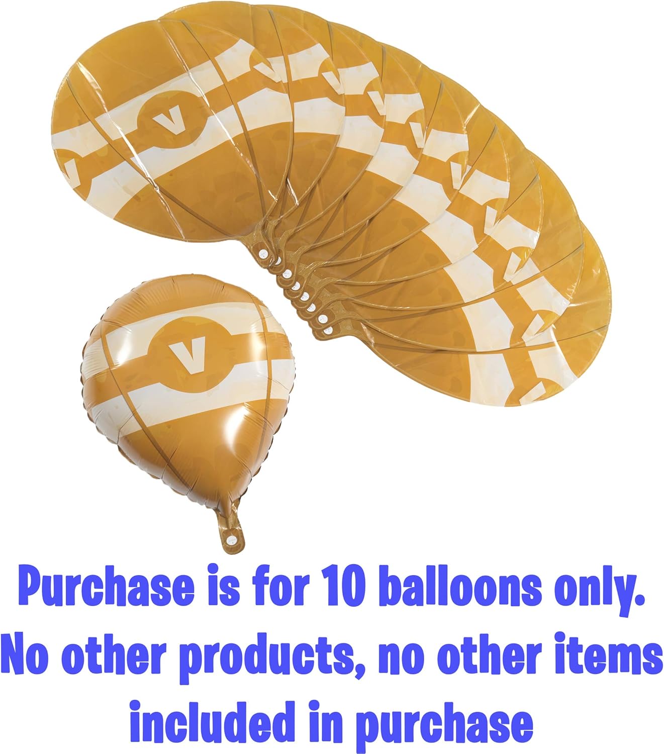 Globos amarillos grandes para caja de botín (paquete de 10)  Suministros de fiesta de cumpleaños para jugadores  Va con mercancía, jarras para