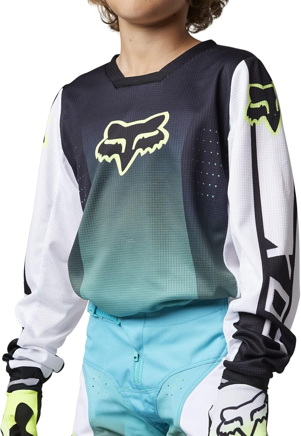 Fox Racing Camiseta de motocross 180 Leed para niños y jóvenes