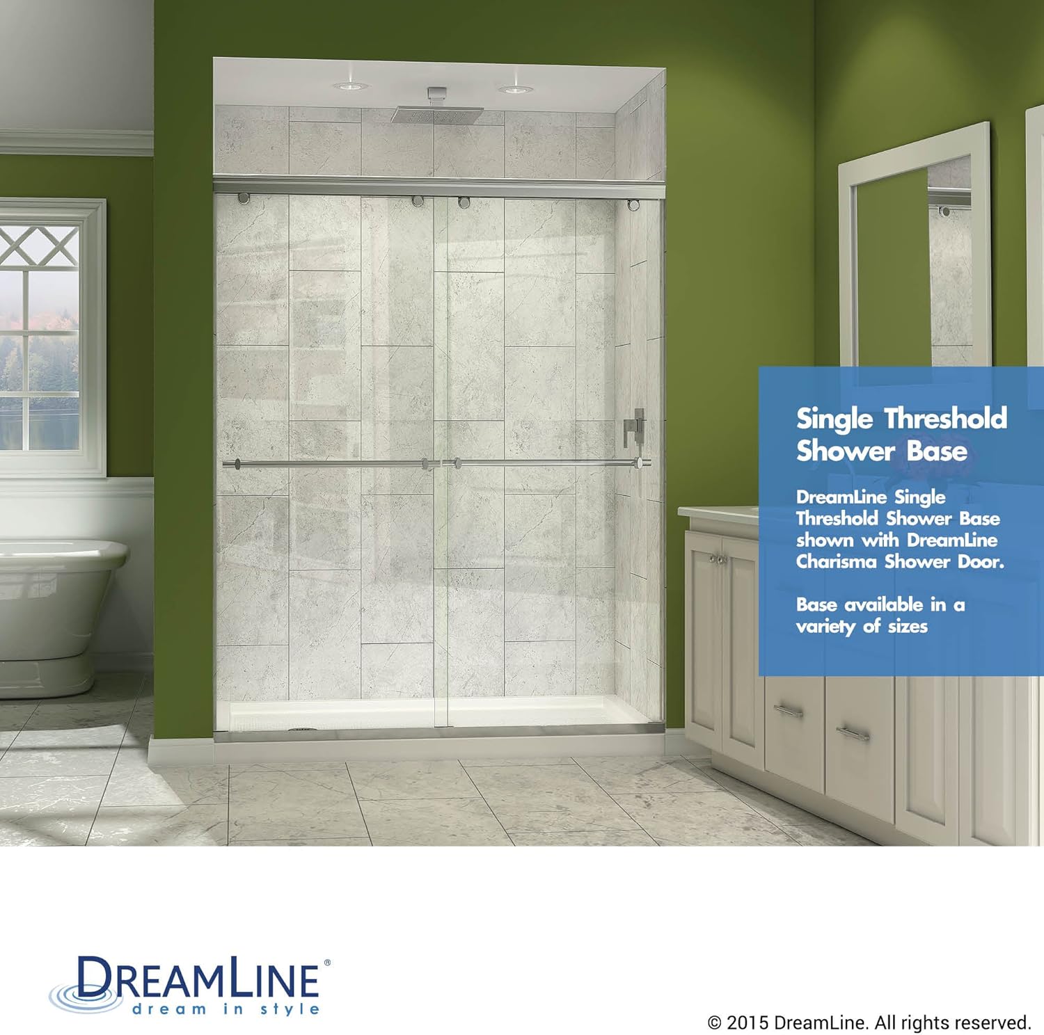 DreamLine SlimLine – Base de ducha, DLT-1134602