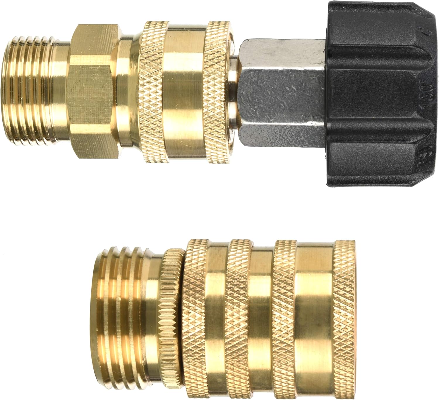 Tool Daily Cañón de espuma, lanzador de espuma ajustable, juego de adaptadores para lavadora a presión, conexión rápida M22 a 38 pulgadas