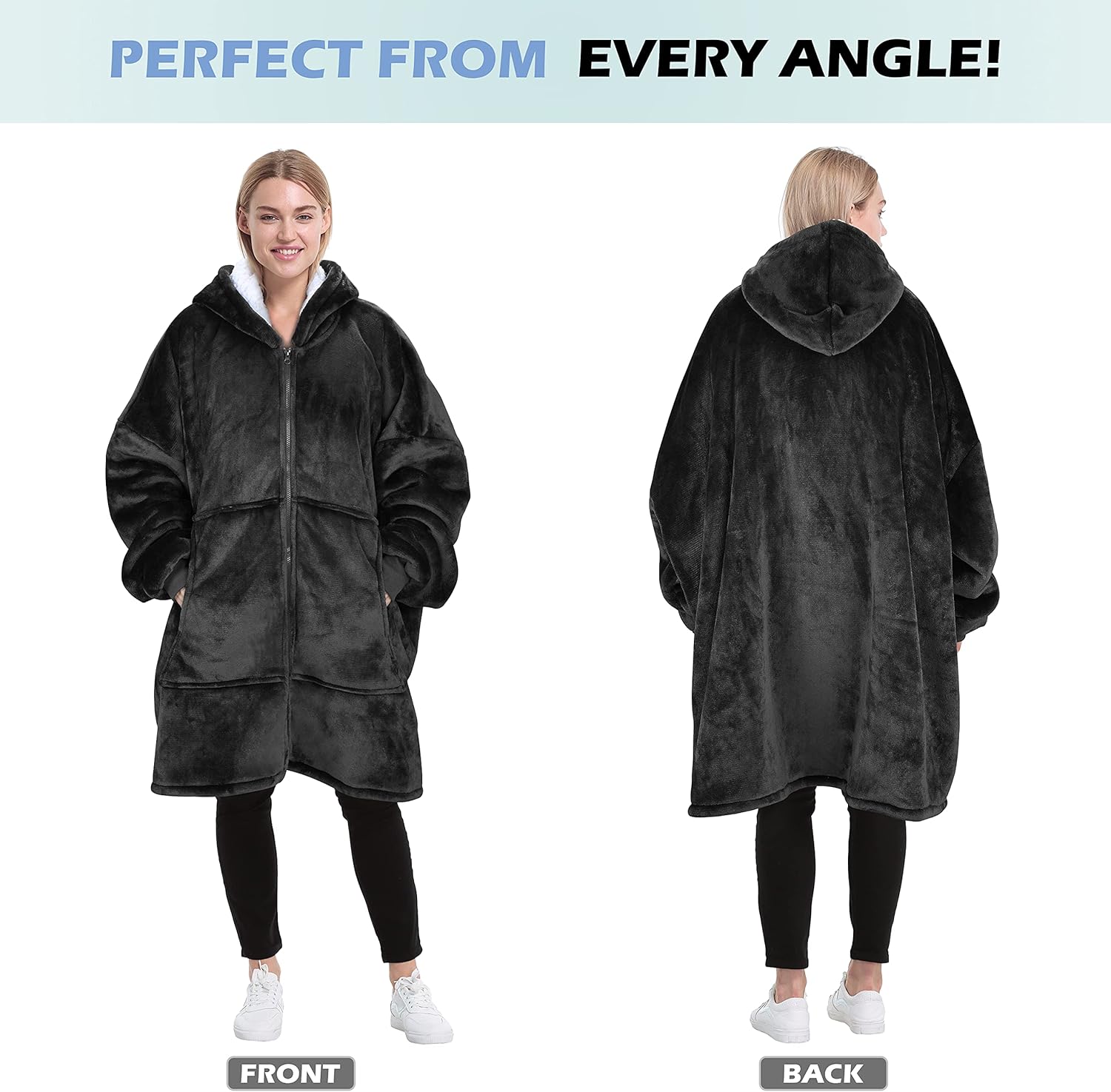 Catalonia Sudadera con capucha y cremallera, chaqueta Sherpa de gran tamaño, regalo para ella