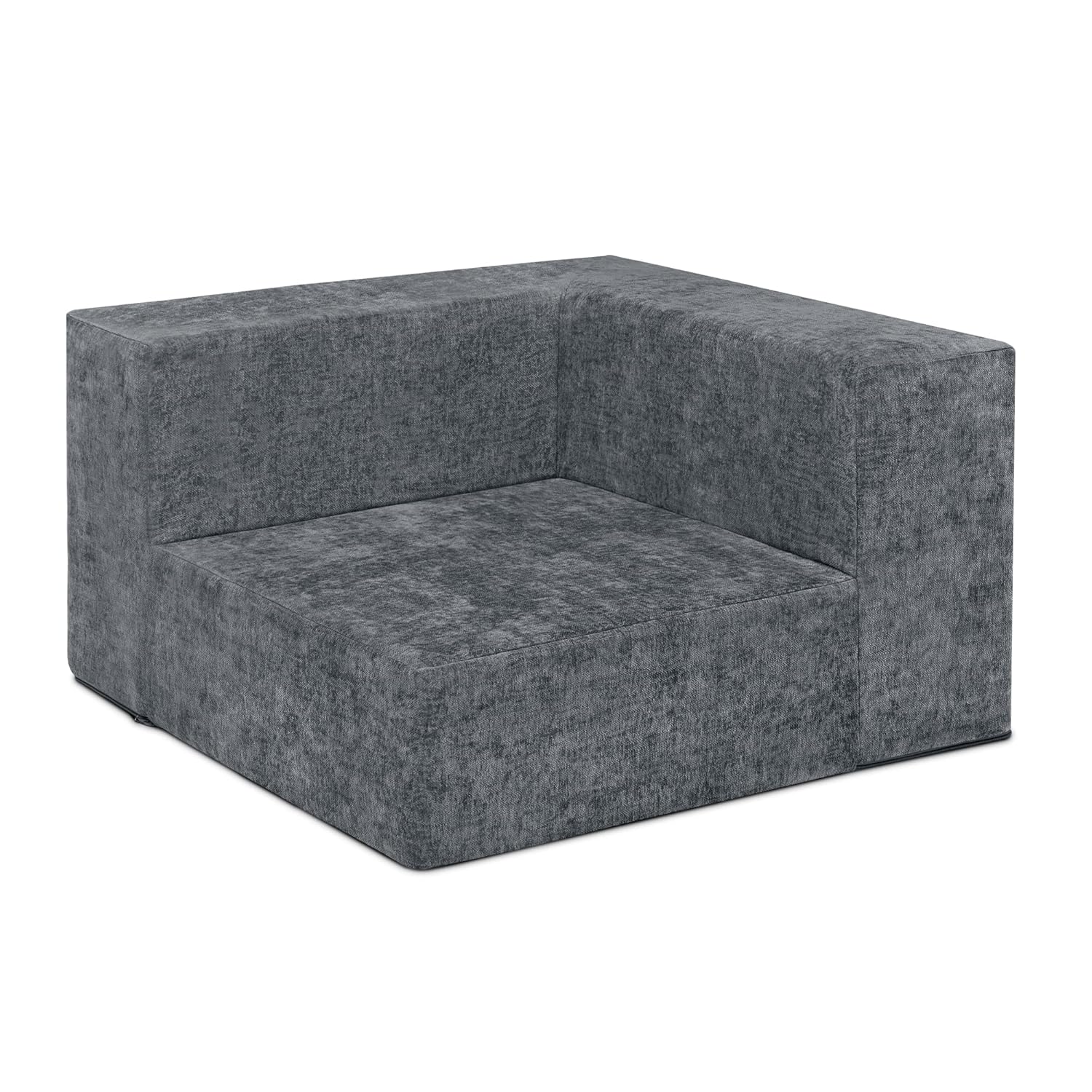 Delta Children Cozee – Silla esquinera, color gris