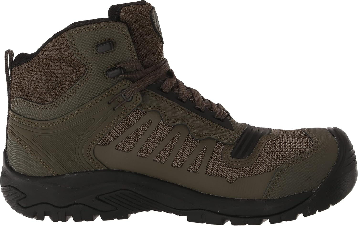 Keen Utility Reno para hombre de altura media, puntera compuesta, flexible, impermeable, atlética