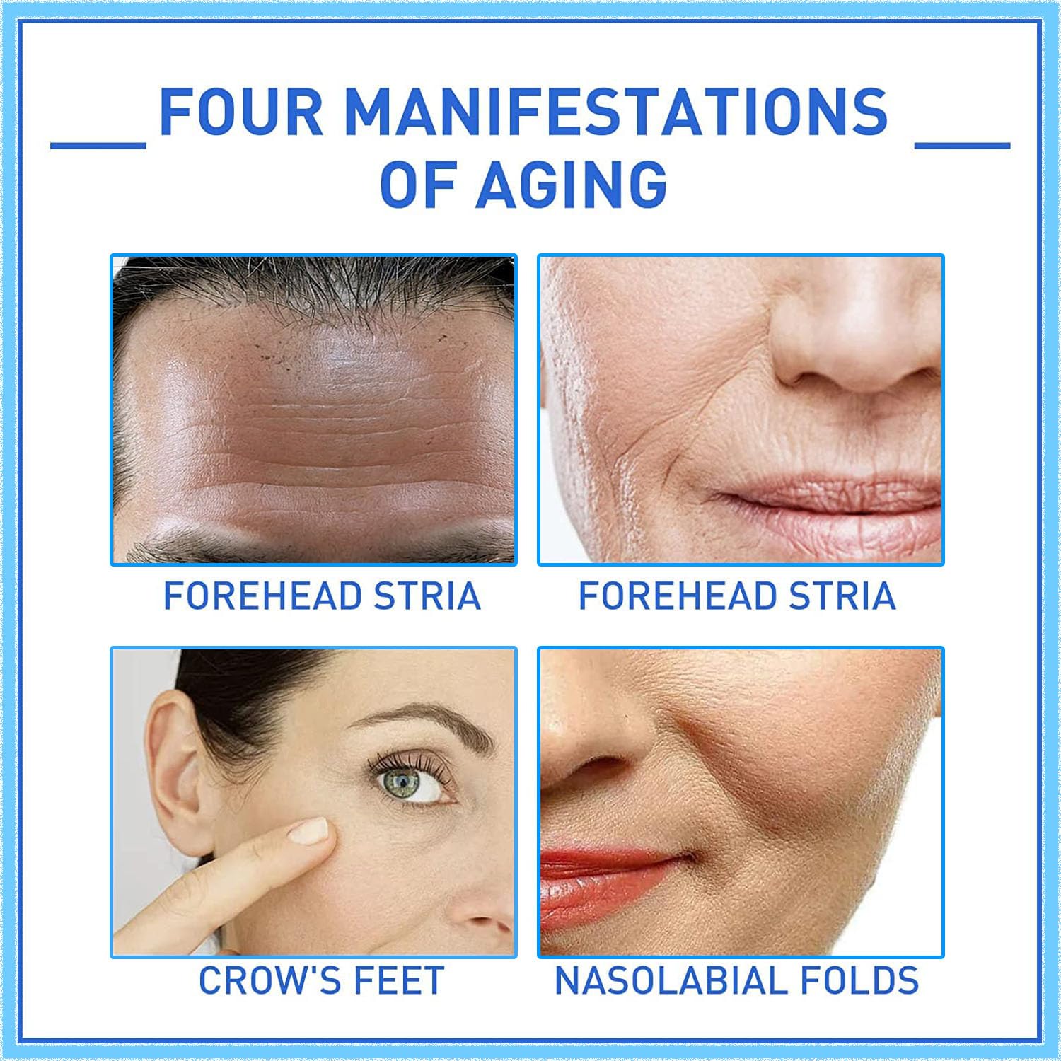 Suero facial, paquete de prueba B5, 1 botella suero B5, líneas finas y arrugas, suero hidratante para rellenar y reparar la piel seca, seguro para