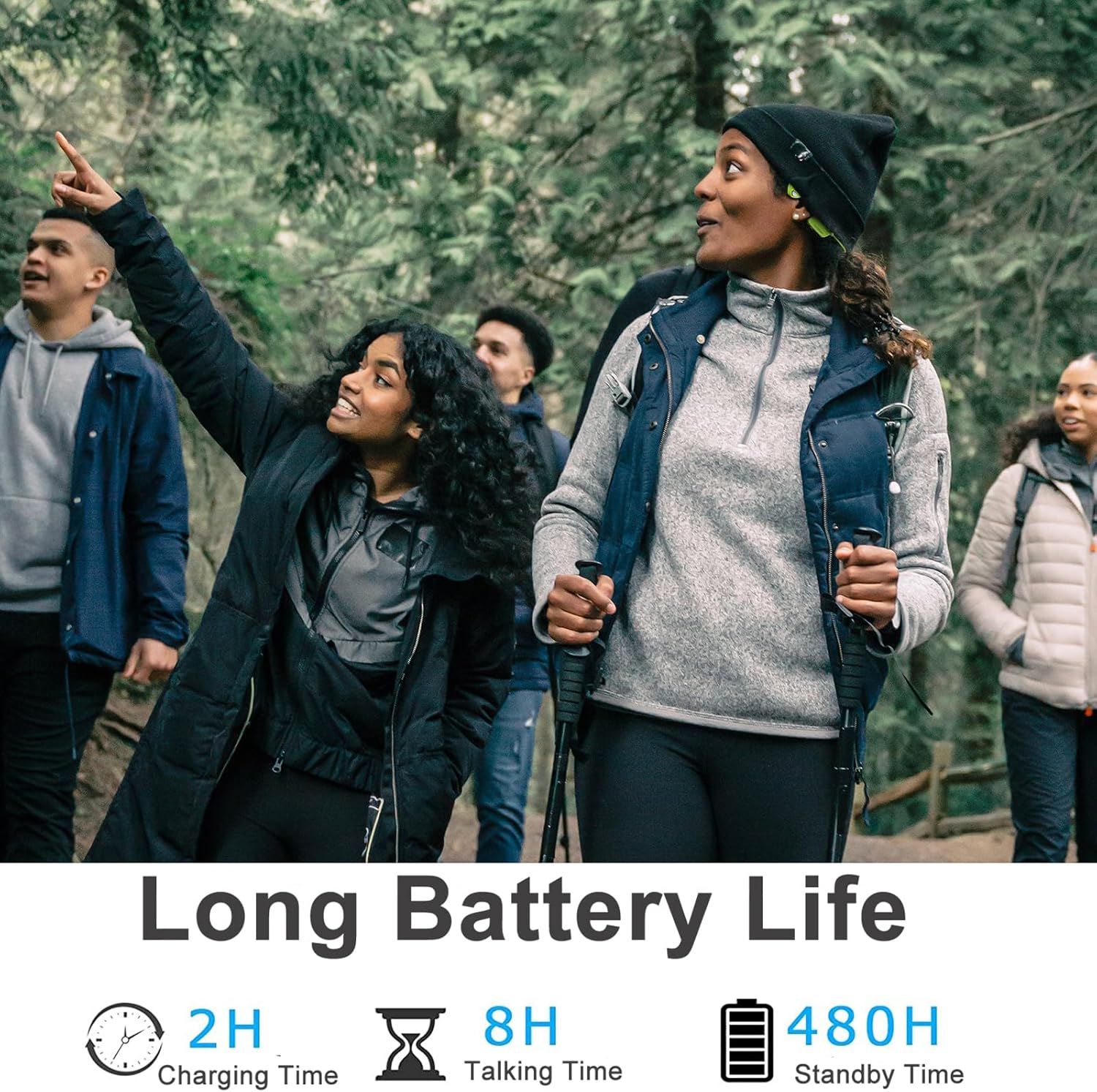 Auriculares Bluetooth de conducción ósea impermeables, auriculares abiertos inalámbricos, deportivos, a prueba de sudor, con micrófono, conducción