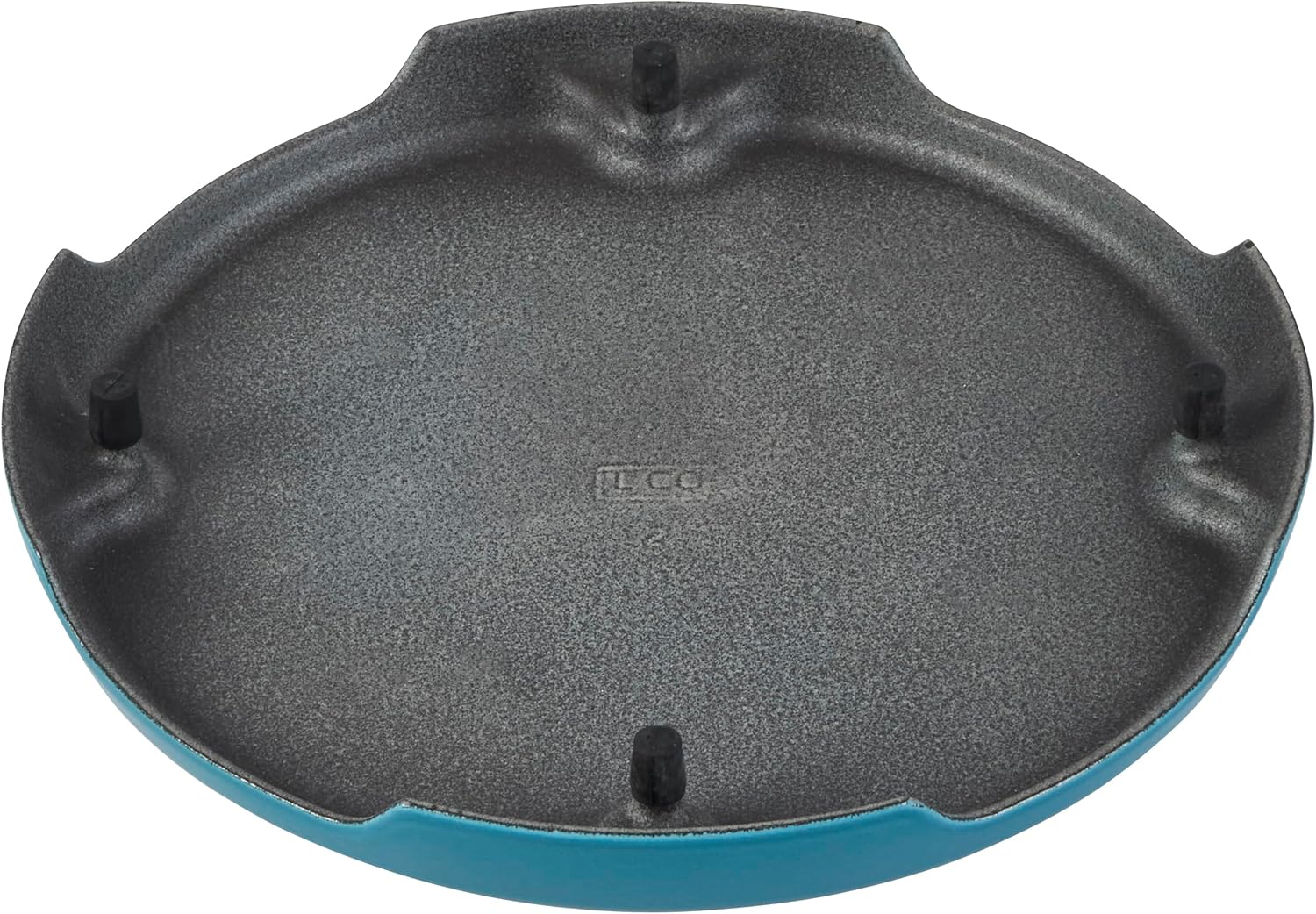 Le Creuset Salvamanteles Signature de hierro fundido esmaltado, 8.8 pulgadas, Caribe
