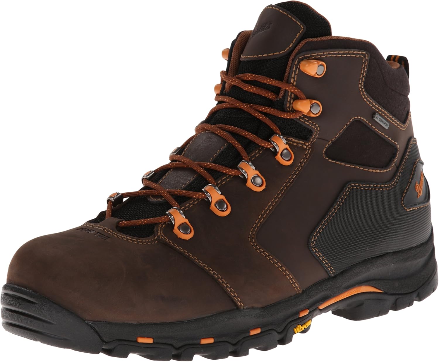 Danner Vicious – Botas de trabajo con punta compuesta de 4.5 pulgadas para hombre, cuero de grano completo con forro Gore-Tex transpirable, sistema