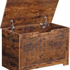 ZENY Baúl de almacenamiento, baúl de almacenamiento elevador, banco de zapatos de entrada, banco de almacenamiento de madera, contenedor organizador ZENY Baúl de almacenamiento, baúl de almacenamiento elevador, banco de zapatos de entrada, banco de almacenamiento de madera, contenedor organizador