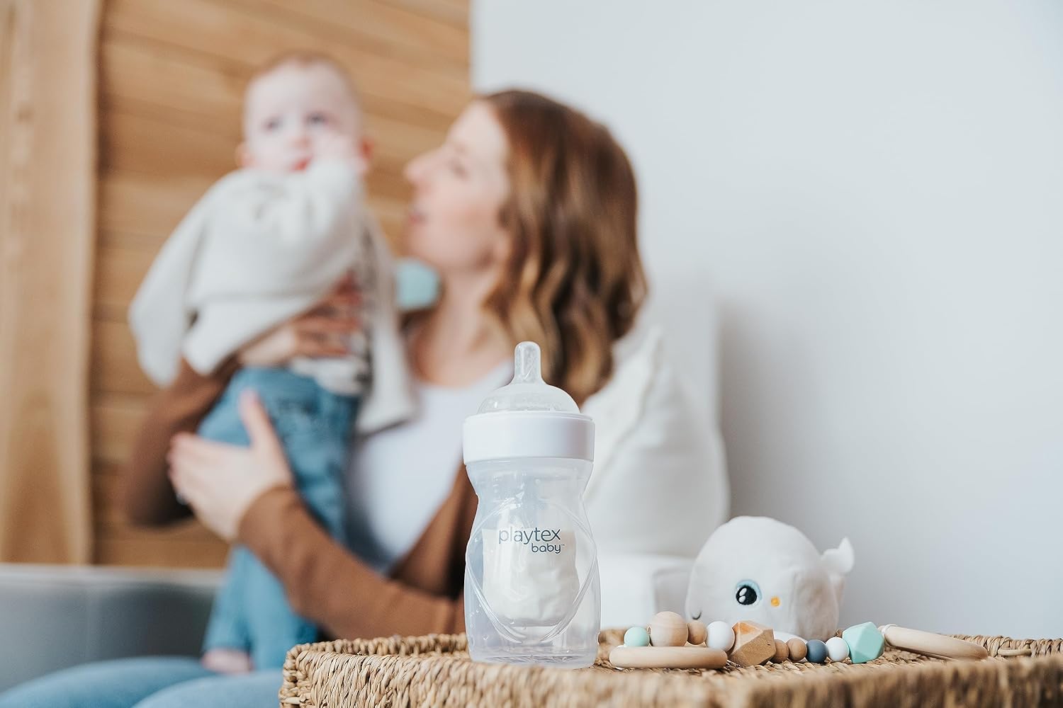 Playtex Baby Biberón anticólico con forros desechables preesterilizados, más cerca de la lactancia, botellas de 4 onzas, 3 unidades