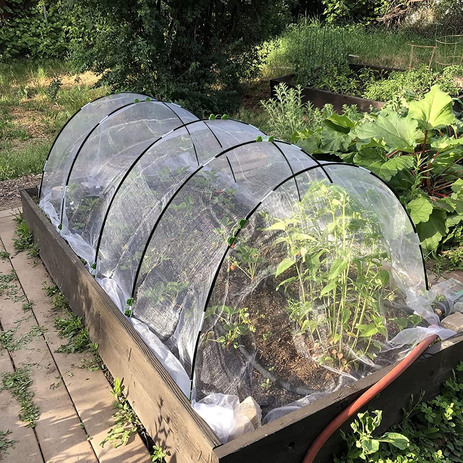 Cubiertas para plantas, protección contra la congelación, 10 pies x 30 pies, 1.2 ozyd, tela de escarcha, mantas de tela flotante para plantas al